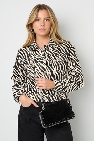 Shopper Taschen Geometrisch Lässig Flanell Alltag Accessoires h5 Bild4